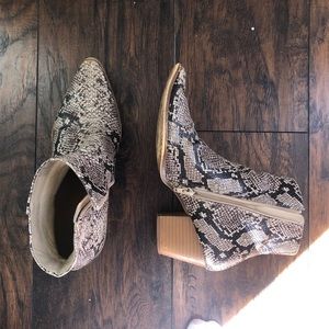 Free people going west vegan ankle boot